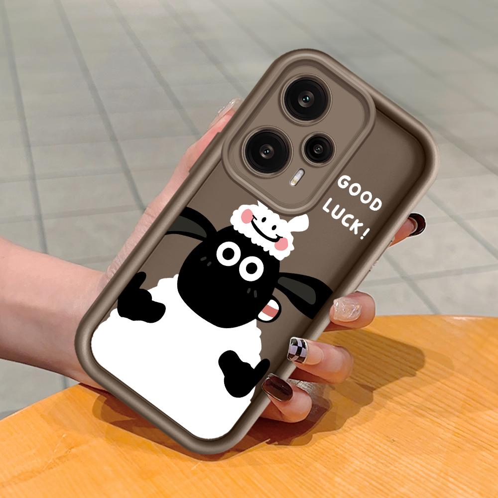 Weiches Silikon-Telefongehäuse mit quadratischem Leiterdruckmuster, vollständige Abdeckung, Kamera, stoßfestes Schutzgummigehäuse für Xiaomi Redmi