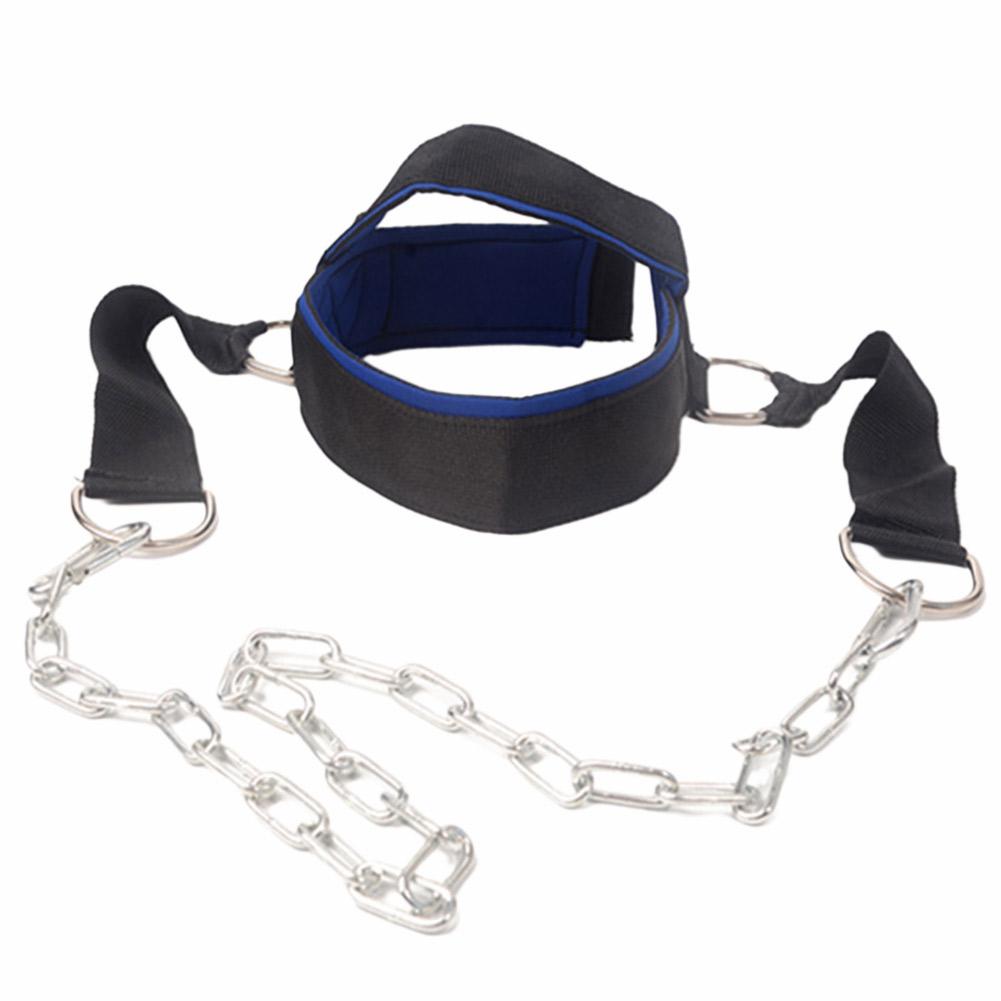 

Sports Neck Training Exerciser Adjustable Harness Traps Build Neck Strength CA