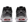 Asics Gel Nimbus 9 Graphitgrau Rot Unisex Sneaker Reinsilber 1201A424-023