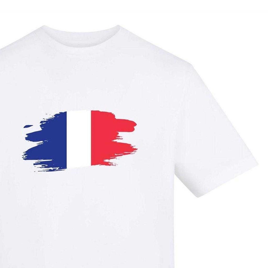 AWD Unisex Adult French Flag T-Shirt