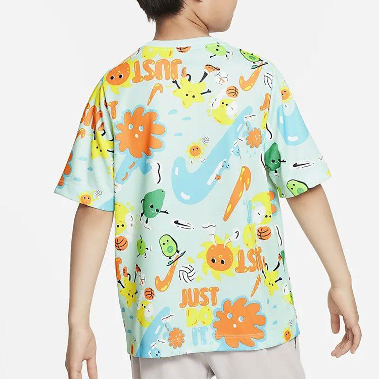 Nike Kids T Shirts Crew Neck Moderate FQ0705-100