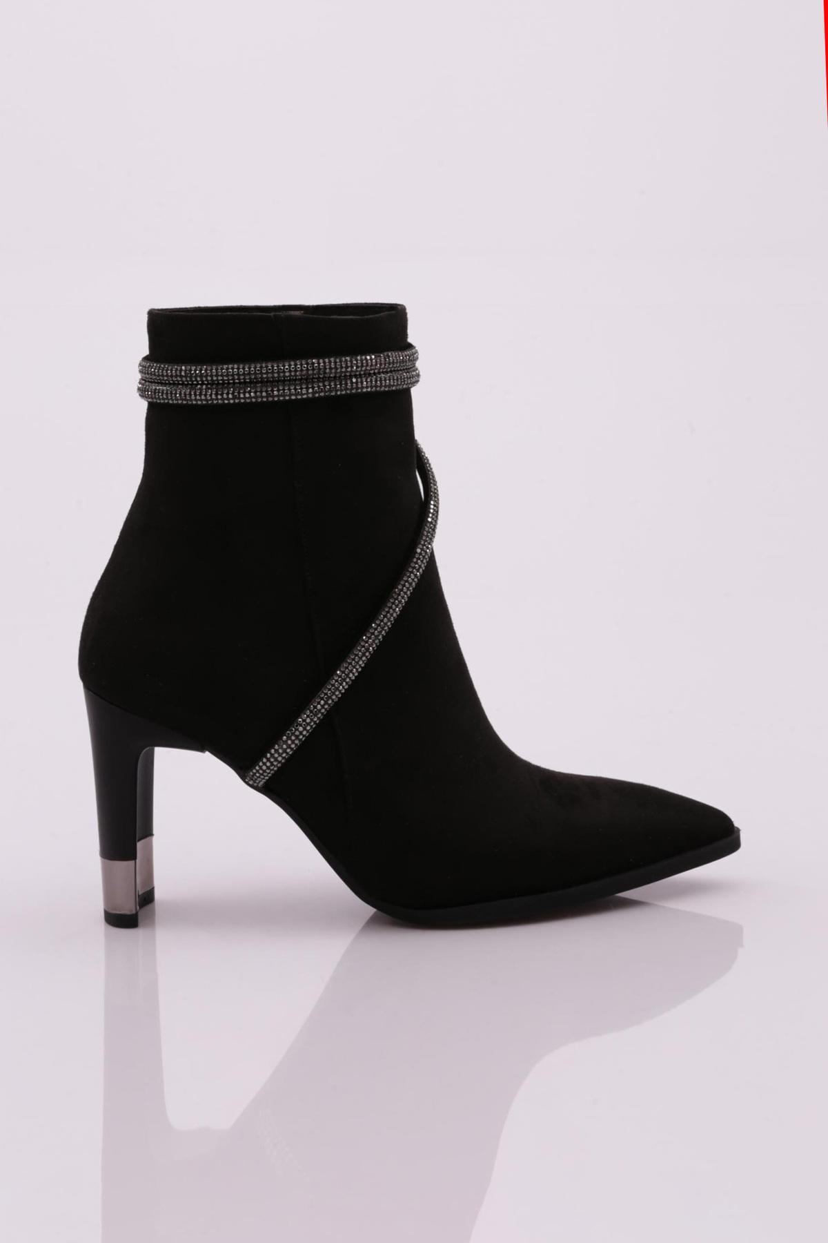 

Женские модные ботинки на каблуке с серебряной веревкой и острым носком