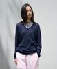 Jeonggamseutyudio Linen Blend V-Neck Kint_5 Color