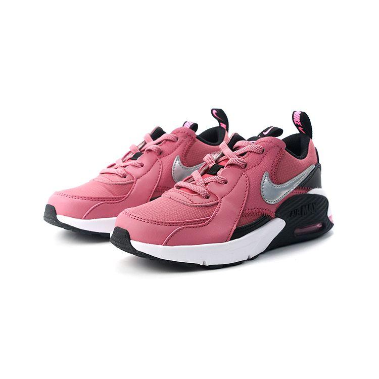Nike Air Max Excee SE Bloque de Color Cómodas Zapatillas Deportivas de Caña Baja para Correr Zapatillas para Niños Rosa Plata Negro CZ4993-600