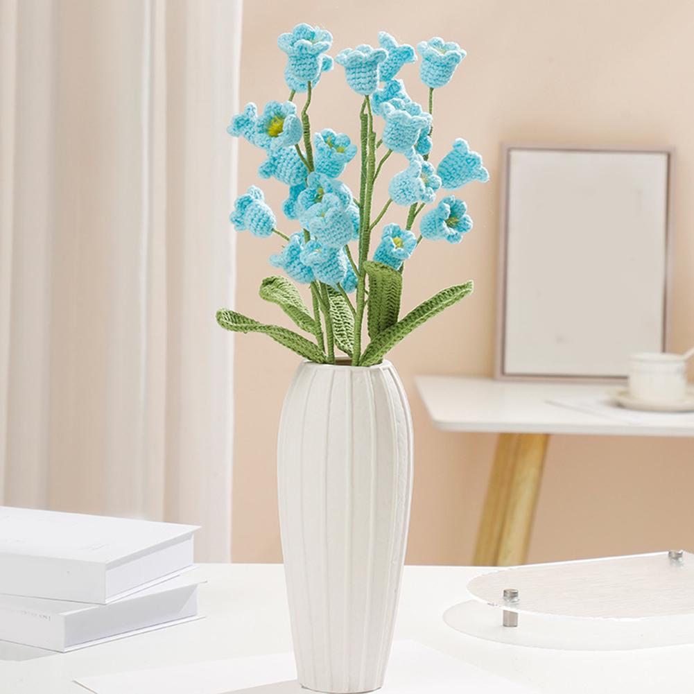 Manual Measurement Data Handmade Lily Handmade Lily 36cm Artificial Diy Wool Crochet Fine Cotton Finished Diy Wool Crochet