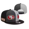 Unisex Embroidered Flat Brim Baseball Cap NFL Team Style Outdoor Sun Hat