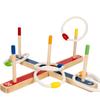 Holzringspiel-Set - Gruppenaktivität Zweipersonen-Wettkampf-Punktespiel Kinder-Hand-Auge-Koordination und Wettkampfspiel