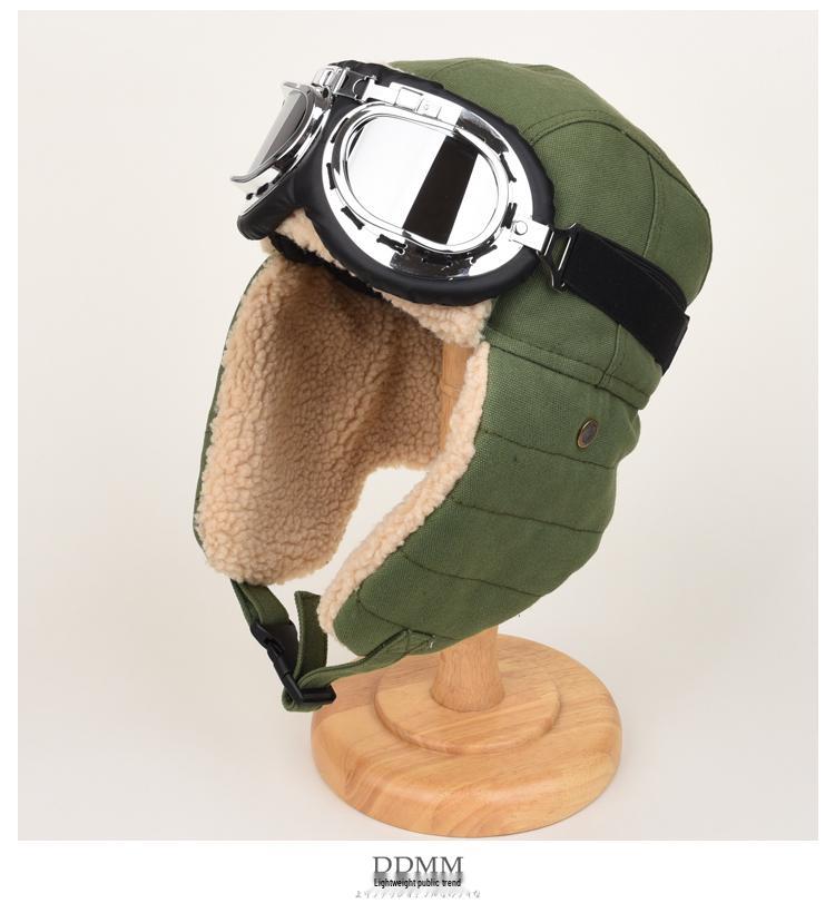 Unisex Winter Cycling Ear Protection Warm Cotton Hat