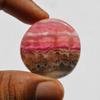 70 Cts Pink Natural Cobaltoan Calcite Gemstone Cabochon, Top Quality Semi Precious Loose Stone, Jewelry Making Stone 34x34x7 MM