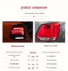 Compatible with 11-18 Volkswagen New Polo LED Taillight Assembly: Modified Brake, Daytime Running Rear Light