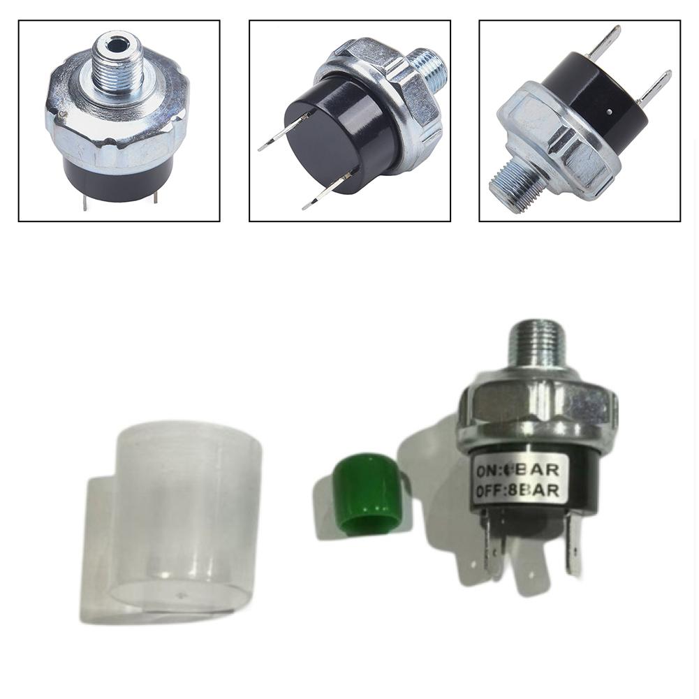 Pressure Control Switch Pneumatic Pressure Control Automatic On Off Feature G1 4 G1 8 Threaded Lifespan 100,000 Cycles