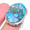 Natural Tibetan Turquoise Gemstone 925 Sterling Silver Jewelry Ring Size 10 AR-16687