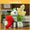 Realistic Plush Pepper Keychain Stuffed Vegetable Toy Cute Mini Bag Charm 8-16 Cm