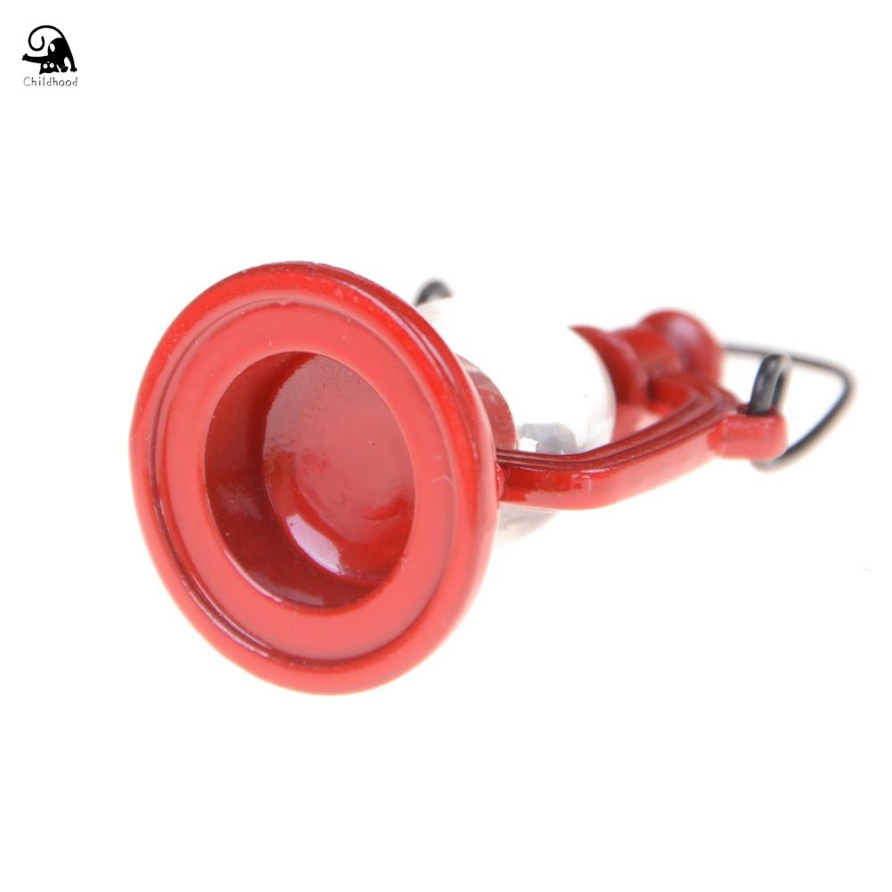 1 Pcs 1:6 Scale Retro Oil Lamp Dollhouse Miniature Toy Doll Food Kitchen Living Room Accessories 23Mm*43Mm