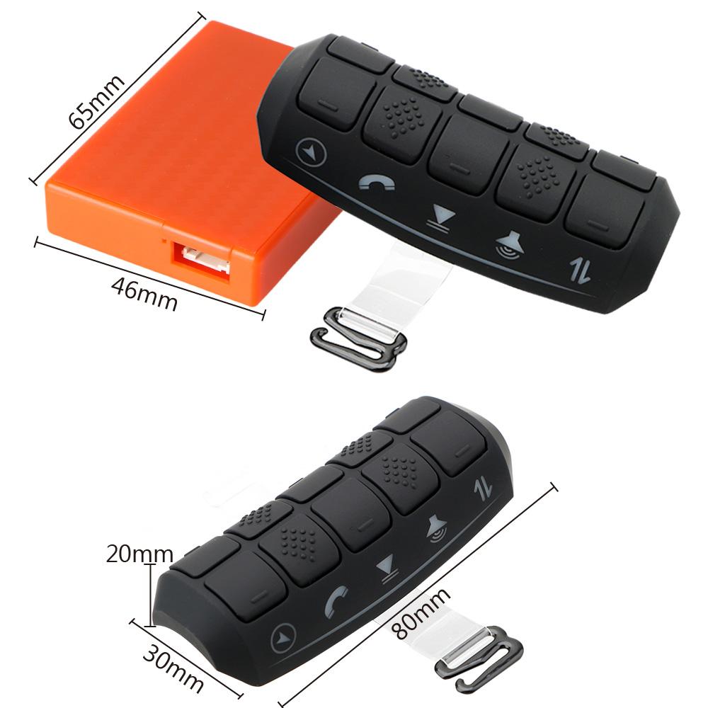 Steering Wheel Button Wireless Controller Car Remote Controls Car Radio DVD GPS Player