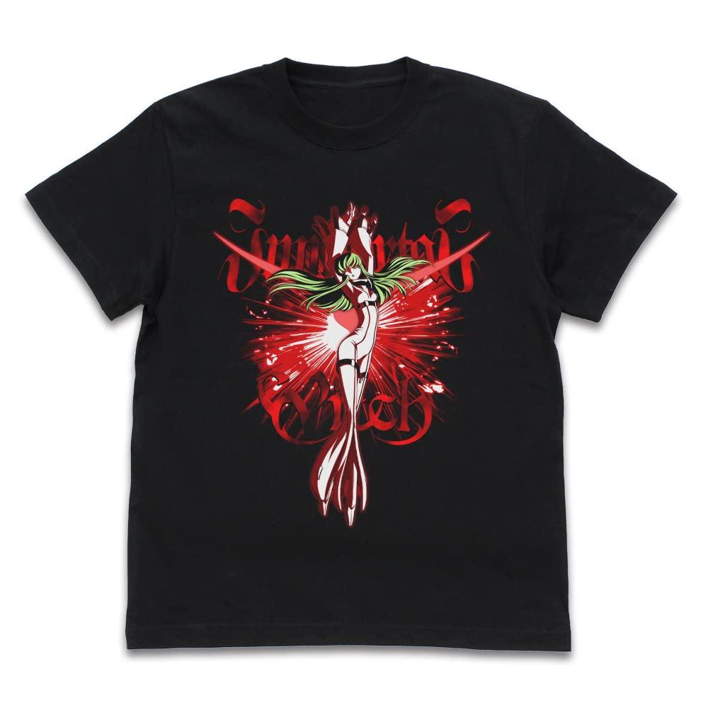 COSPA Code Geass Lelouch of the Rebellion C.C T-Shirt Black M