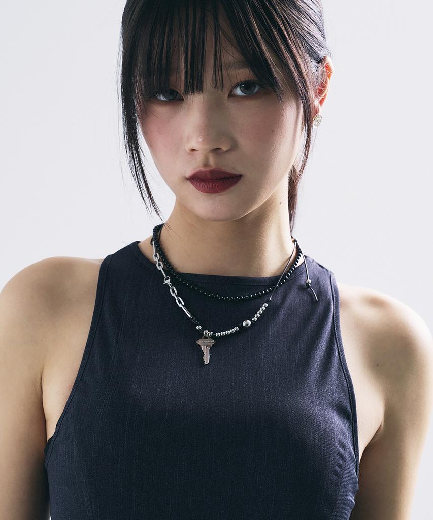Sentiments No.409 Key Logo Necklace