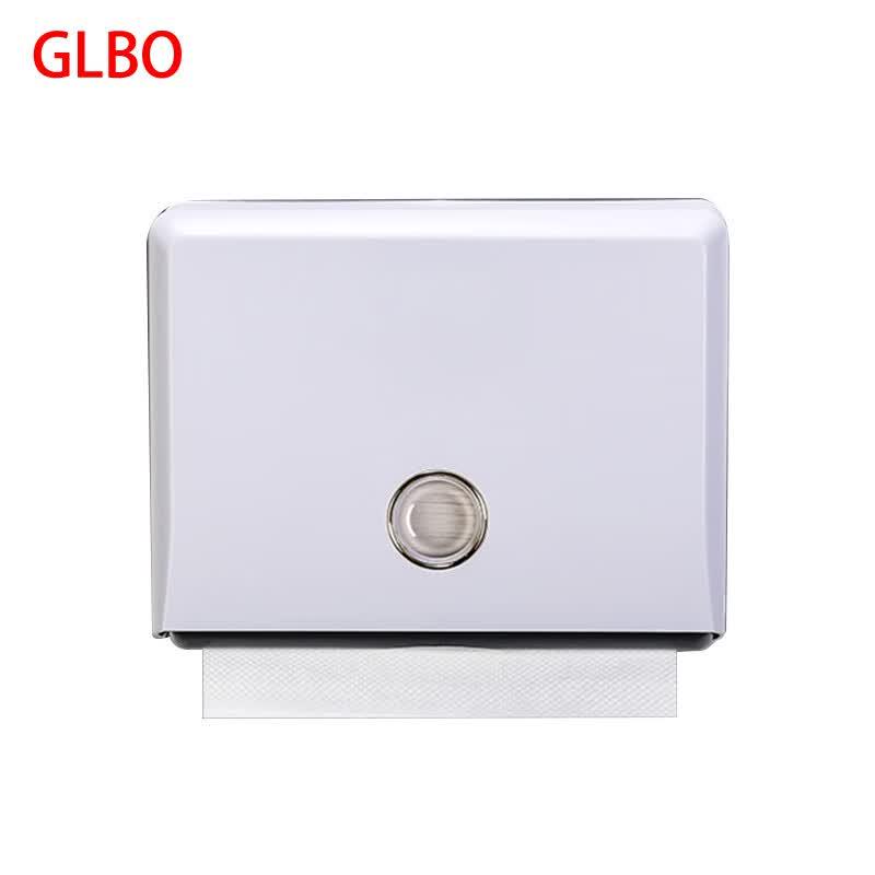 GLBO No-Drill Wall-Mounted Waterproof Tissue Dispenser