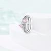copper Double Heart Ring Bow Starfish Crown Bow Moon Rings Ideal For Women Fine Jewellery Wedding Party Valentines Day Gift