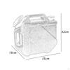 Camping Wasserlagerungskanister 10L/2,64 Gallonen Eimer Getränkespender Behälter für Survival