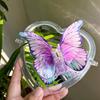 Simulation Butterfly Hair Clip Elegant Hair Claw Barrette Acrylic Hair Accessory for Girls Spring Clamp Hair Accessory