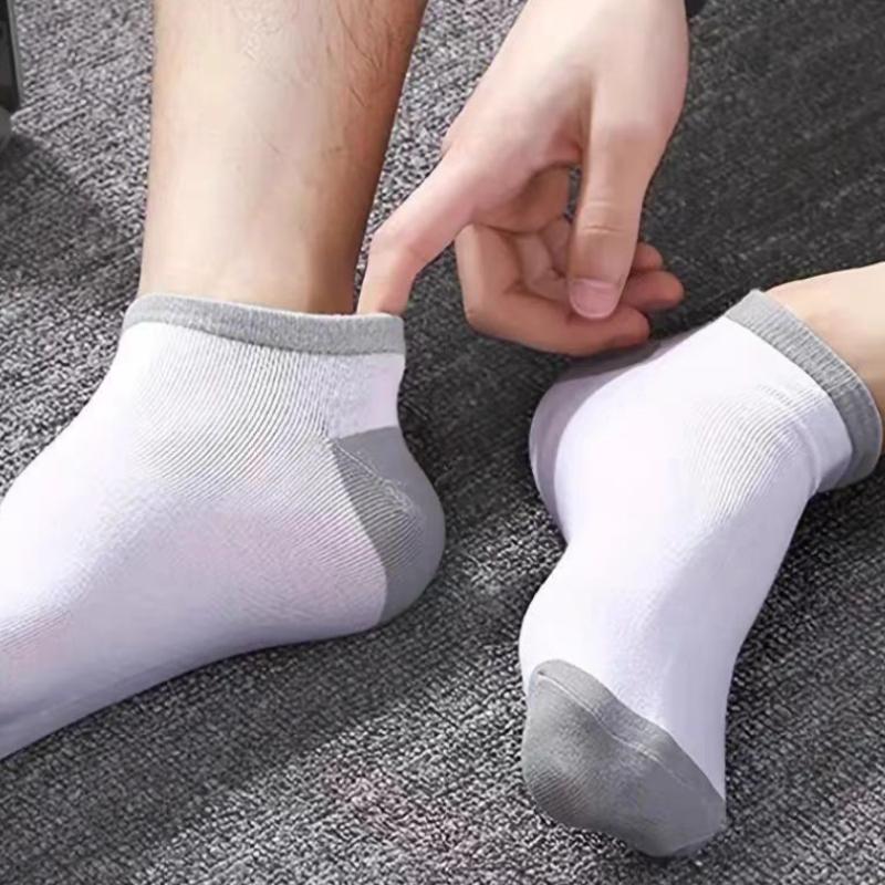 5/10 Pairs Athletic Socks Men's Socks Running Socks Ankle Socks for Spring and Summer