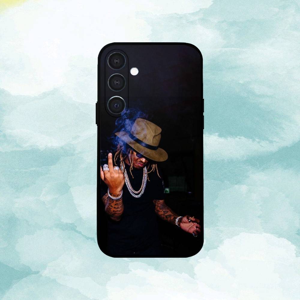 Cool F-Future Rapper Phone Case For Samsung A73,72,71,A52,51,40,41,A22,A32,31,A13, Soft Black Shell