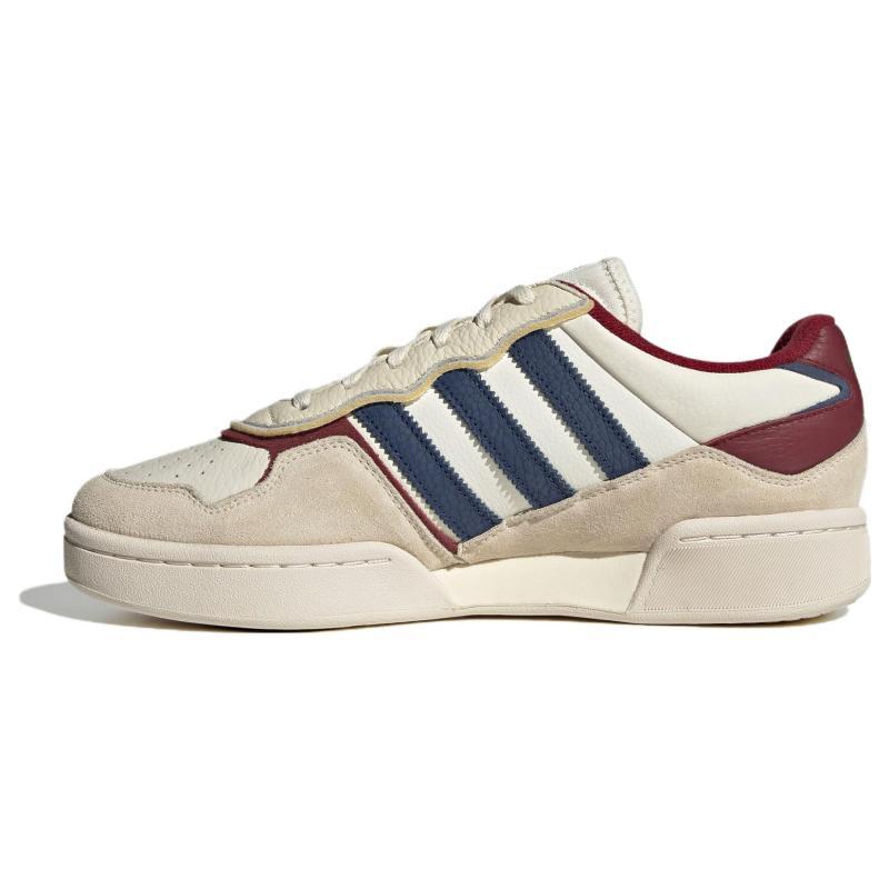 adidas Originals Courtic Low Top Skateboard Shoes Unisex Beige Blue Red Sneakers ID0560