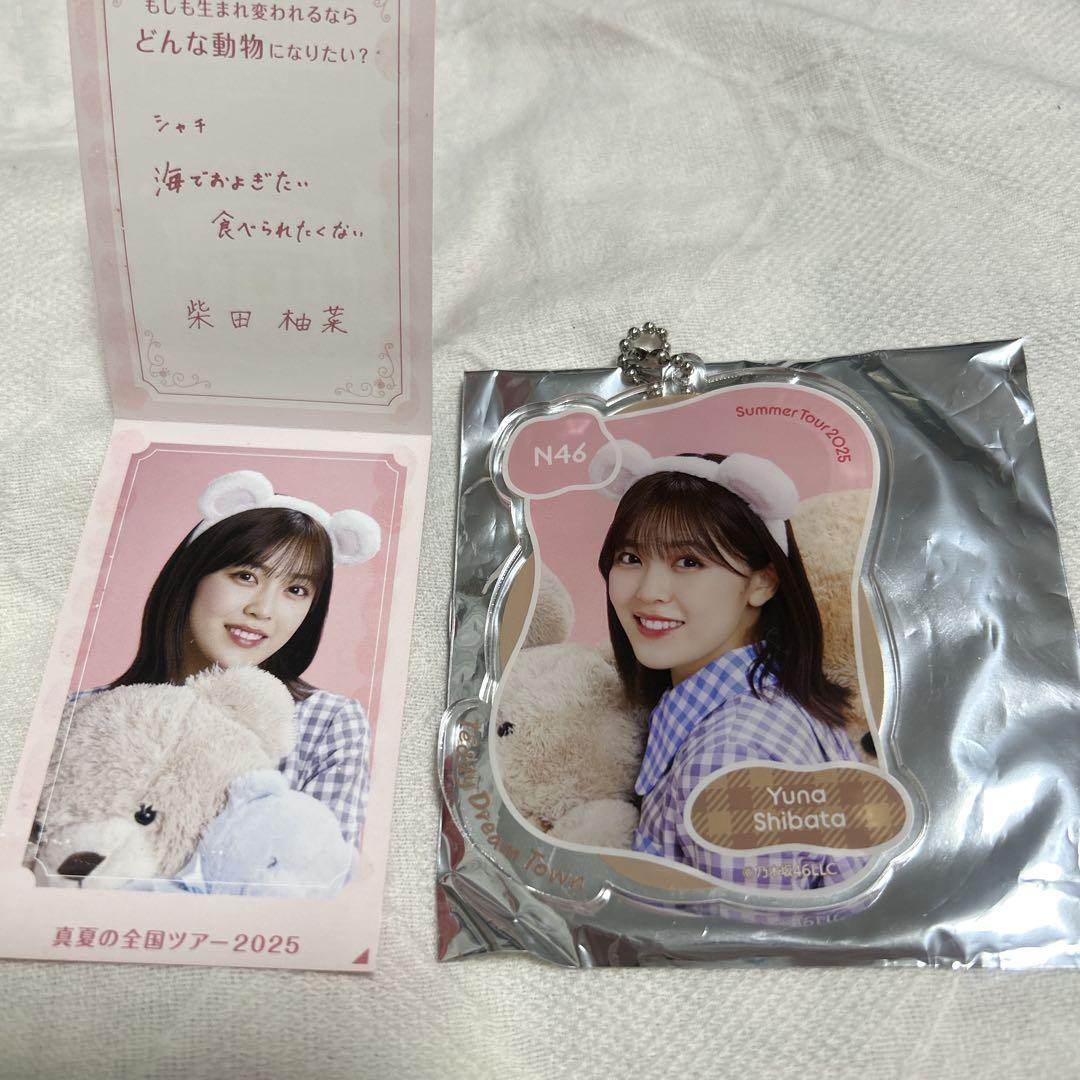 

[USED] Nogizaka46 Shibata Yuna Acrylic Keychain A Prize NOGI Mekuri Nogi Mekuri Mobile
