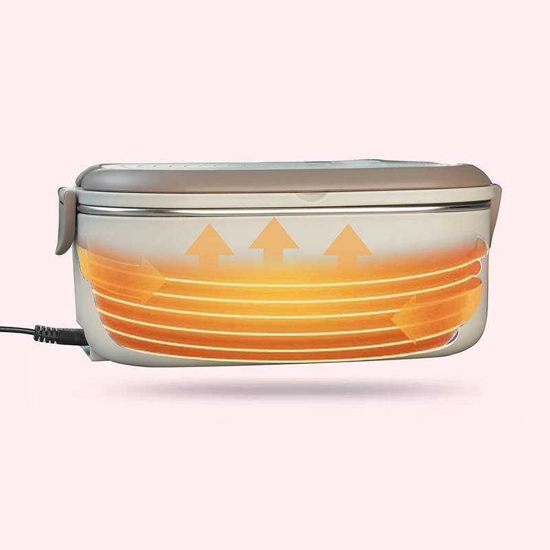 220V 110V Electric Lunch Box Steel Food Warmer Heating Bento Box 1L EU US Plug School Work Thermostatic Heater Good 18W