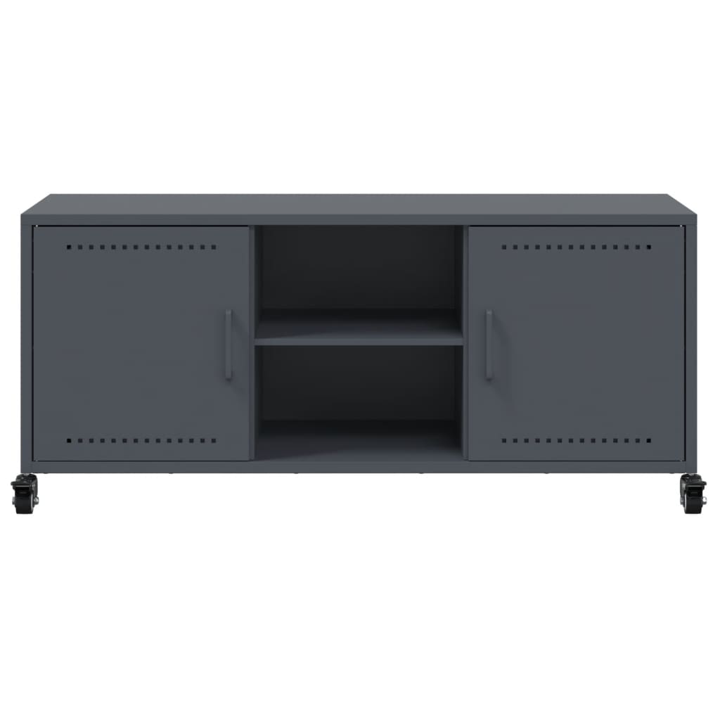 TV Cabinet Anthracite 100.5 x 39 x 43.5 cm Steel