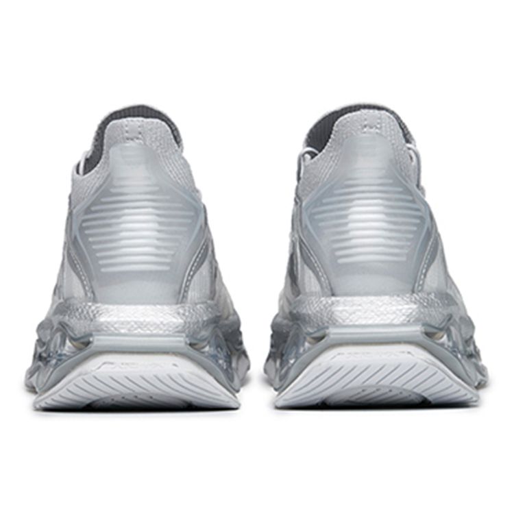 Anta Energy Ring Cushioning Lightweight Durable Non-Slip Low-Top Running Shoes Men sneaker Silver 112215559-5