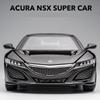 1/32 Honda Acura NSX Alloy Sports Car Diecasts & Toy Vehicles Metal Car Model Simulation Sound and Light Collection Childrens Toy Gift