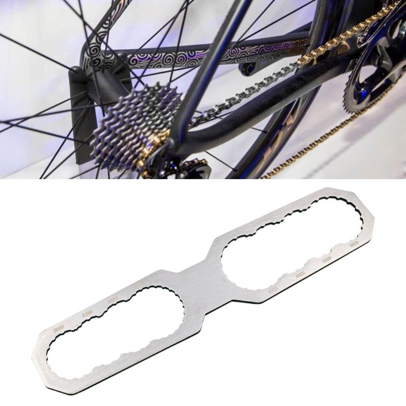 Stainless 8 In 1 Bike Bottom Bracket Tool for Cyclists and Bike Mechanic Removal Install Bottom Brackets Wrench Tools