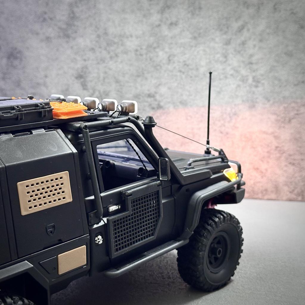 MN-82s RC Offroad Truck Upgrade Body Shell Custom Exterior Toyota Style Mood Modification Part For RC Crawler Hobbyists