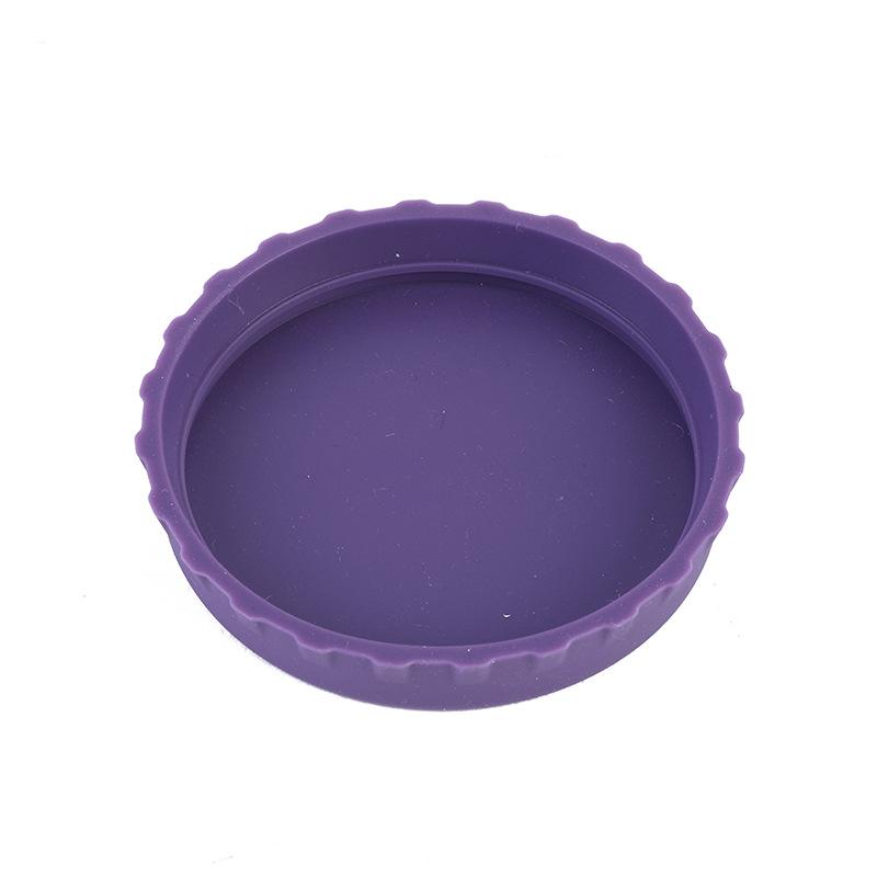 6 Pack Reusable Silicone Soda Can Lids Protective Covers Fit Standard Beer Juice Drink Cans For Home Kitchen Bar Daily Use