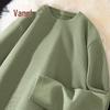 VANCL Men's Heavyweight Waffle Knit Long-Sleeve T-Shirt