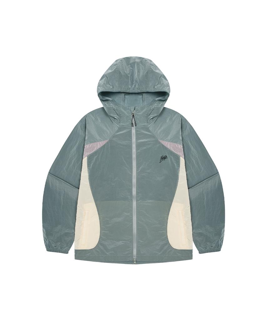 Ninez Curve Line Light Windbreaker (2 Colors)