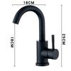 Basin Faucet Bathroom Kitchen 360°rotating Sink Faucet Stainless Steel Hot and Cold Tap Toilet Water Mixer Tap Accessories