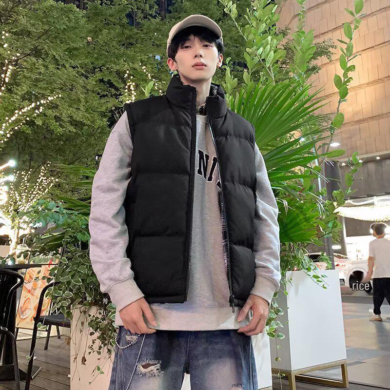 

Harajuku Style Versatile Double-Sided Vest 3XL чорний