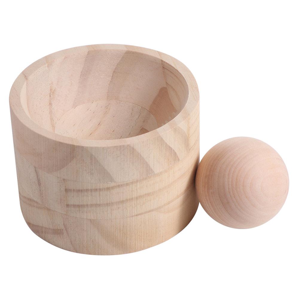 Wooden Dumpling Wrapper Making Mold Dough Press Tool Dumpling Skin Pressing Tool  Corn Cake
