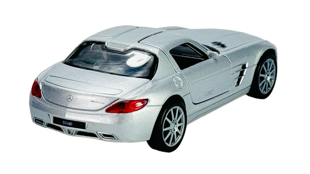WELLY MERCEDES-BENZ SLS AMG SILVER 1:34 43627