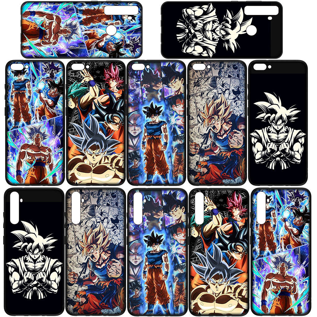 Phone Case for Samsung Galaxy S25 S24 S23 iPhone 16 15 Redmi Note 14 13 12 16E 11 Pro Max XR OPPO Moto Huawei Dragon Ball Goku DragonBall Super Cover
