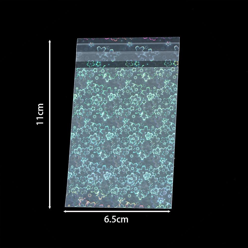 50 Stück Transparente Holografische Kartenhüllen Wasserdichter Sammelkarten-Schutz Sammler