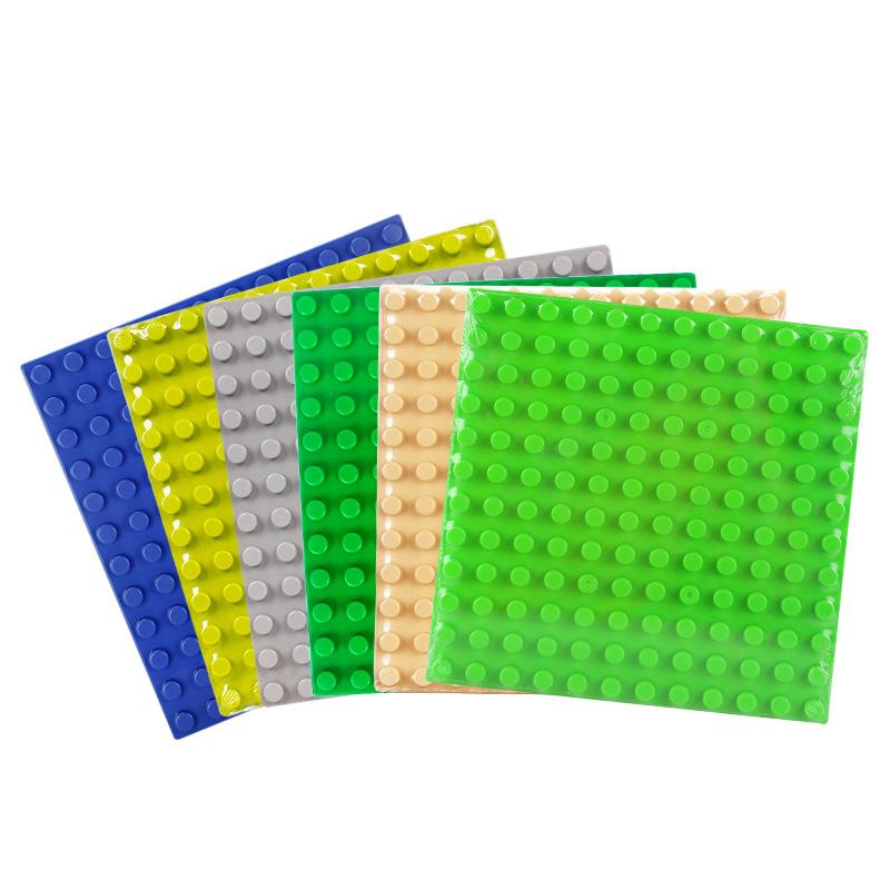 Big Building Blocks Base Plate Compatible Original Particle Connection Board Bricks Parts Assembled Educational Children's Toys
