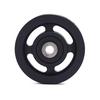 1Pc 90Mm Black Iron Core Bearing Pulley Wheel Cable Gym Equipment Part Wearproof
