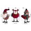 Cute Santa Claus Bird Decorations Handmade Merry Christmas Decor  Party Favors