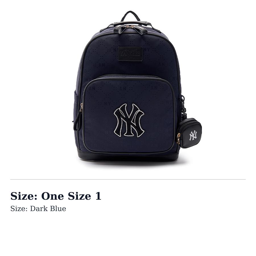 MLB Nylon Backpack Regular Mens Dark Blue 7ABKMD33N-50NYD One Size 1