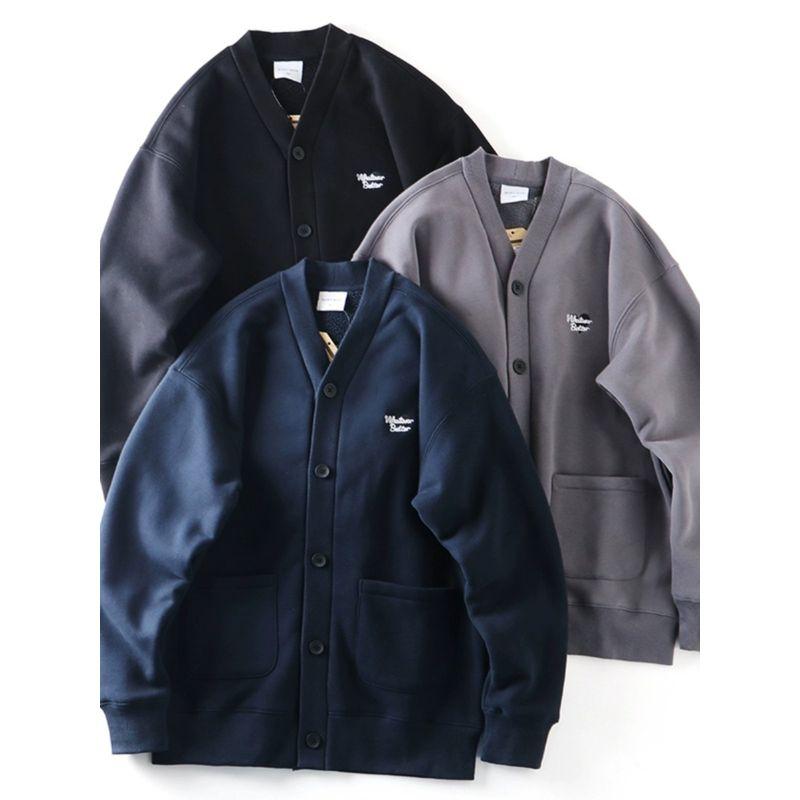 American vintage Winter Berber Fleece Outerwear Men's Fleece-lined Thickened Robe Knit cardigan Foreign Trade Cattle Goods Leisure Jacket