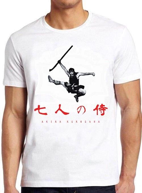 Seven Samurai Akira Kurosawa Japanese Art Movie Funny Gift Tee T Shirt M1088 XXXL